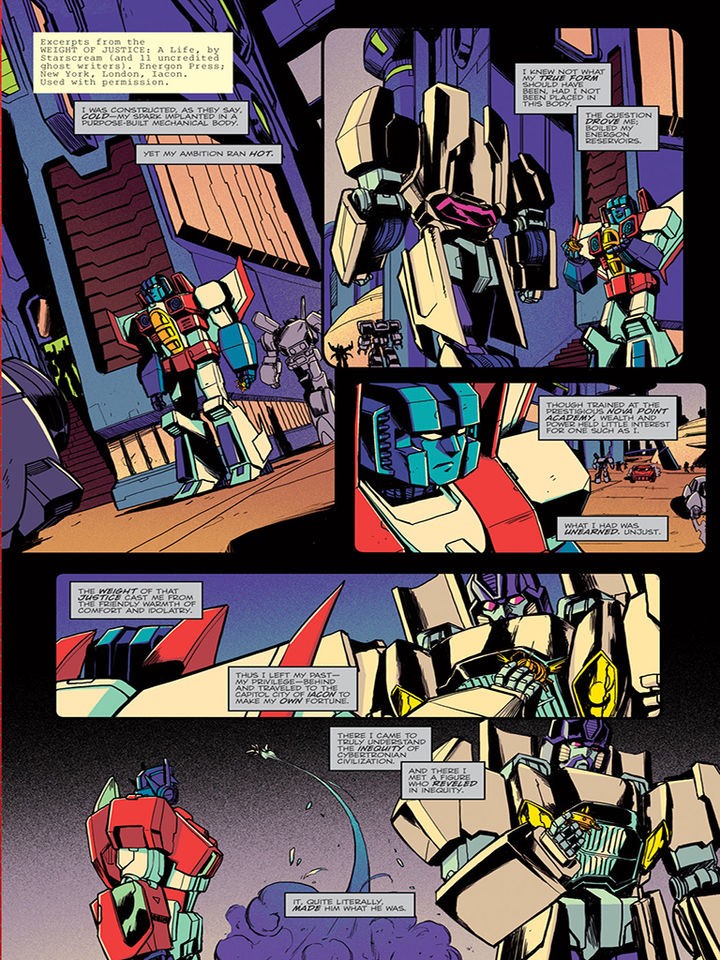 Transformers News: iTunes Preview for IDW Optimus Prime #19