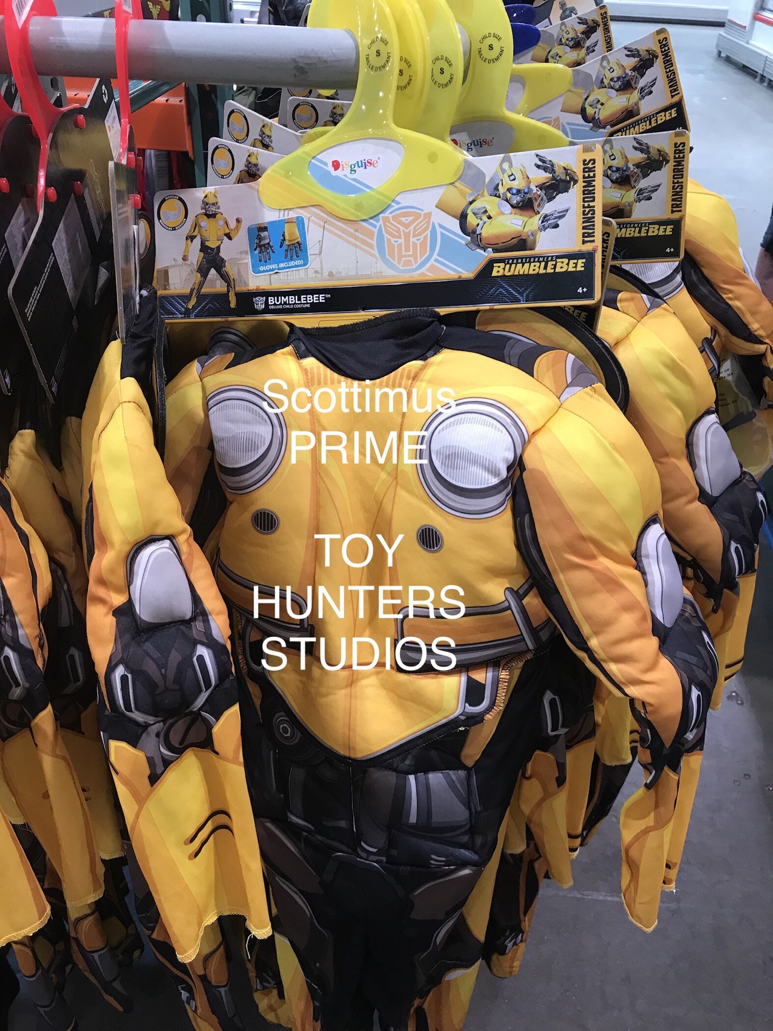 Transformers News: Transformers: Bumblebee Movie Kids Costume Found at Retail