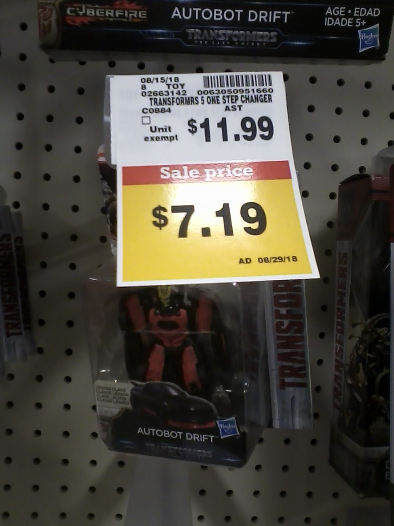 Transformers News: Steal of a Deal: Sale on Transformers Figures at Fred Meyer Transformers News: Steal of a Deal: Sale on Transformers Figures at Fred Meyer