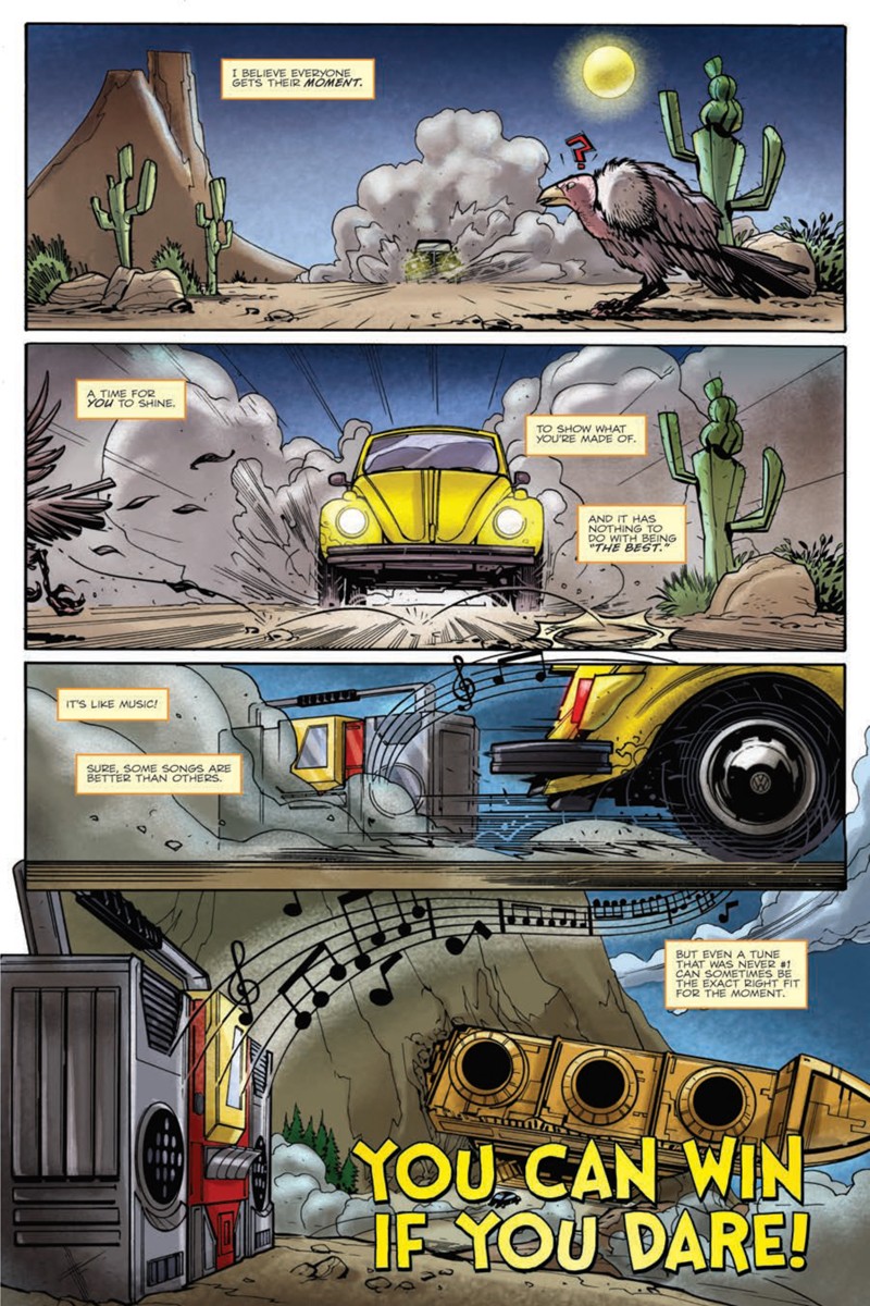 Transformers News: IDW Transformers: Bumblebee - Win if you Dare Graphic Novel Full Preview Transformers News: IDW Transformers: Bumblebee - Win if you Dare Graphic Novel Full Preview