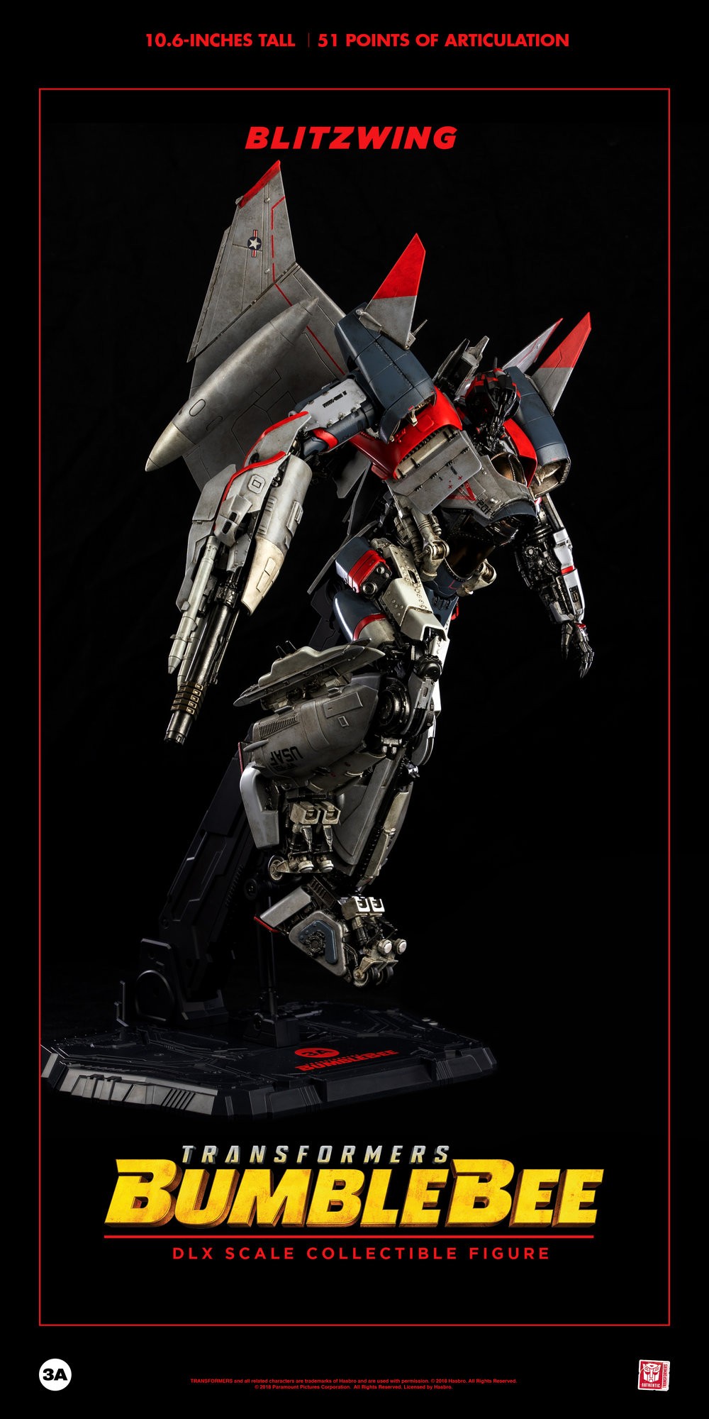 Transformers News: 3A Movie Blitzwing gallery and pre-orders go live Transformers News: 3A Movie Blitzwing gallery and pre-orders go live