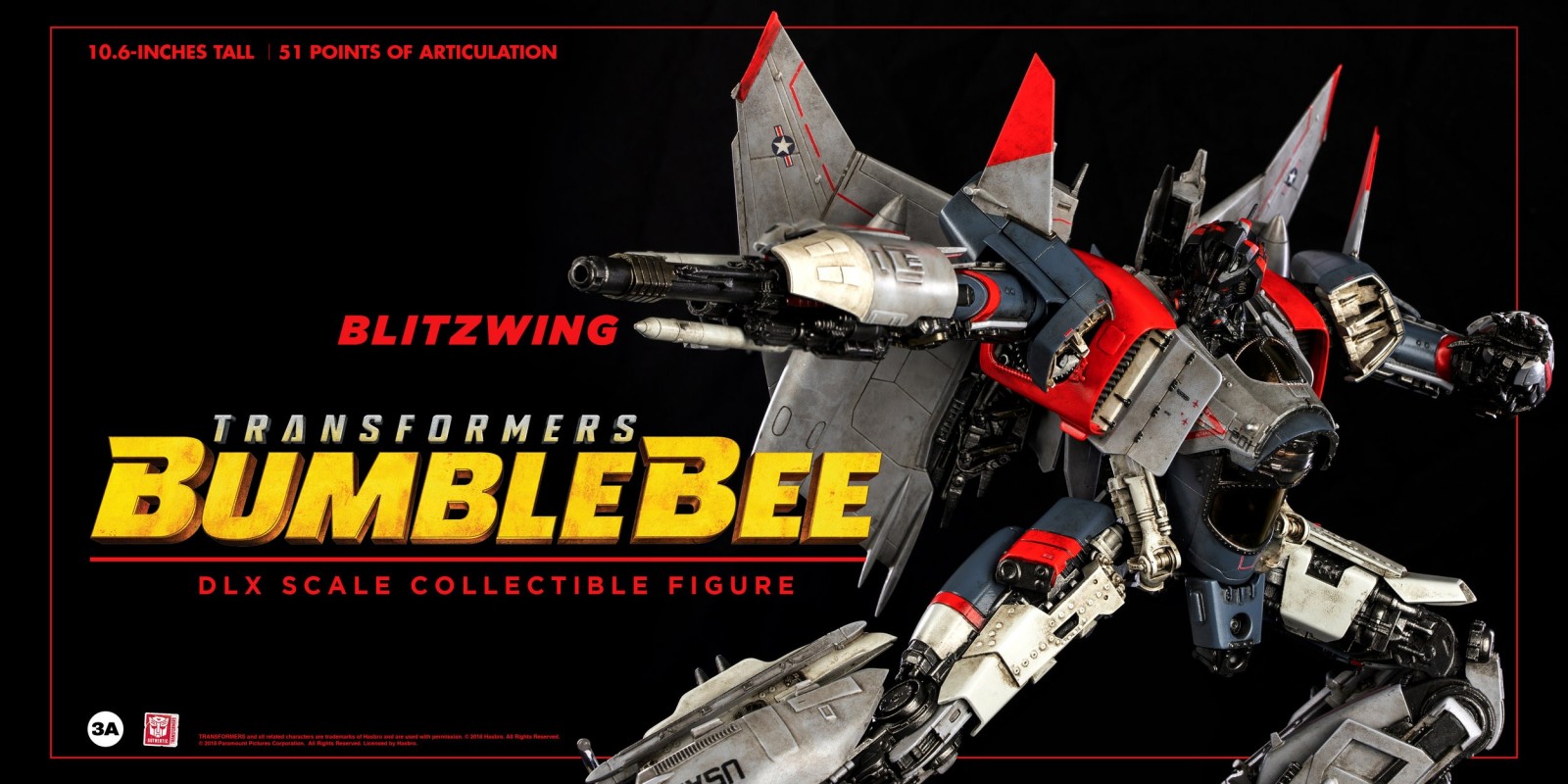 Transformers News: 3A Movie Blitzwing gallery and pre-orders go live Transformers News: 3A Movie Blitzwing gallery and pre-orders go live