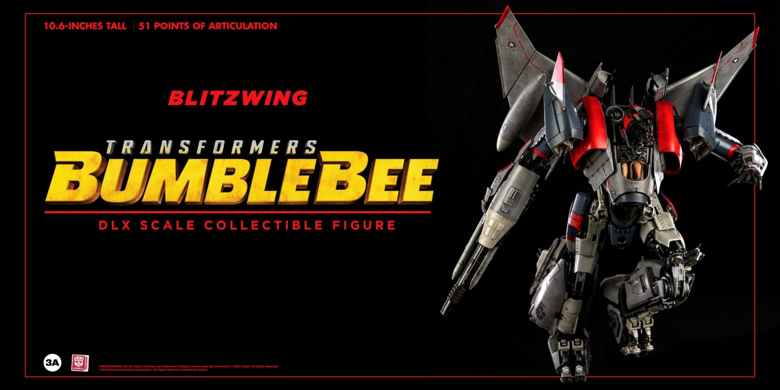 Transformers News: 3A Movie Blitzwing gallery and pre-orders go live Transformers News: 3A Movie Blitzwing gallery and pre-orders go live