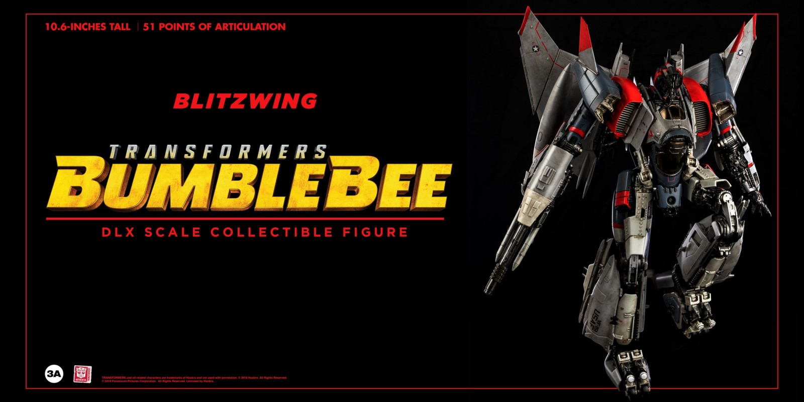 Transformers News: 3A Movie Blitzwing gallery and pre-orders go live Transformers News: 3A Movie Blitzwing gallery and pre-orders go live
