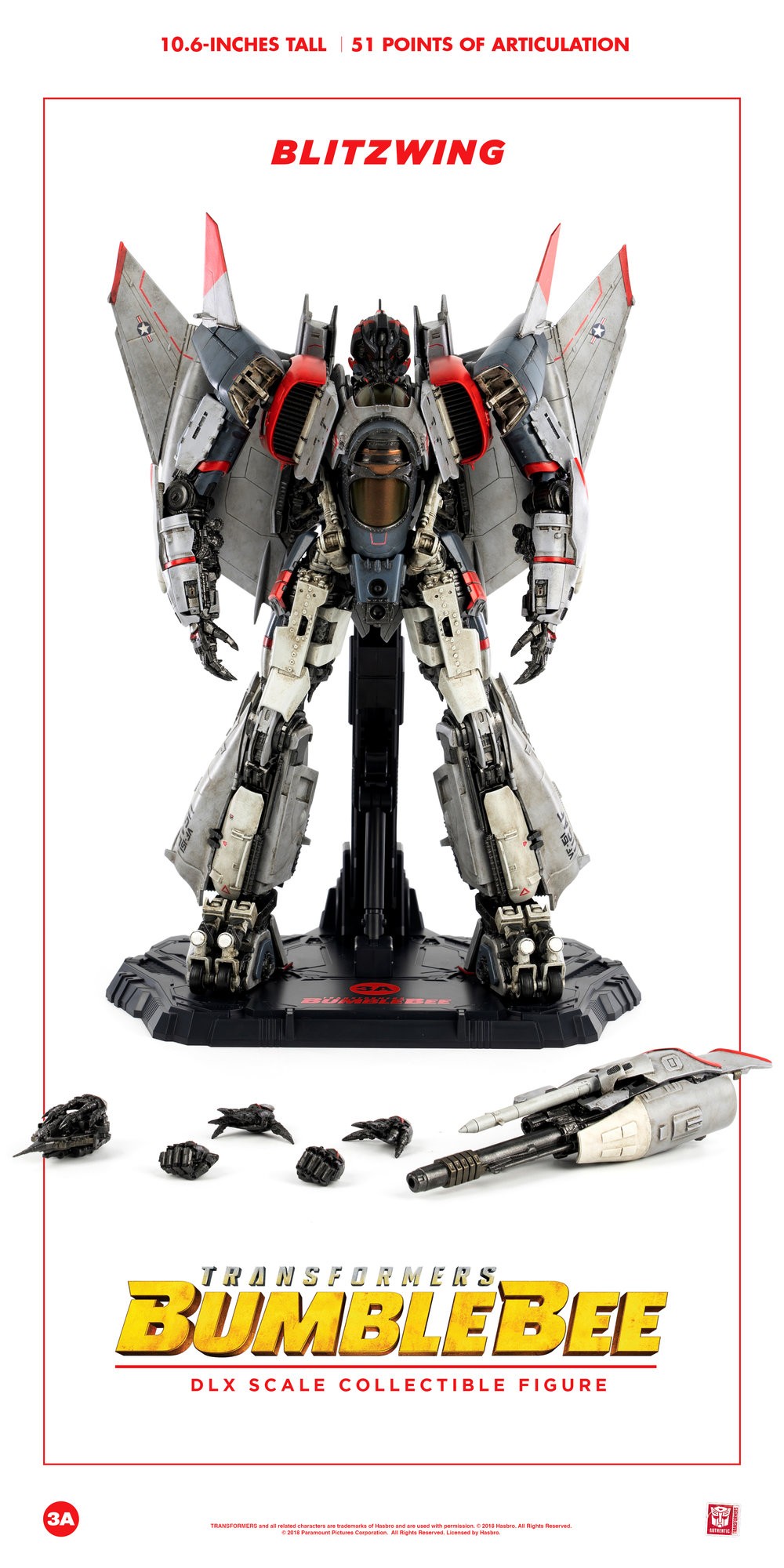 Transformers News: 3A Movie Blitzwing gallery and pre-orders go live Transformers News: 3A Movie Blitzwing gallery and pre-orders go live