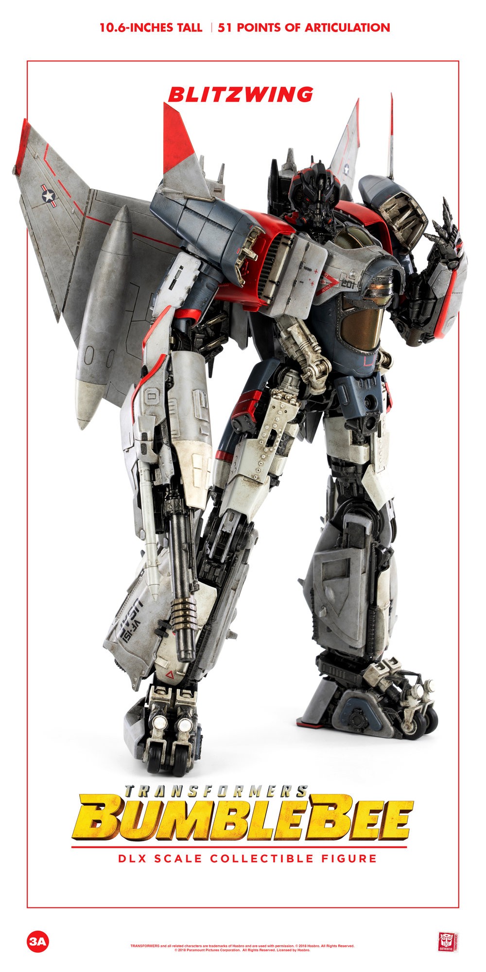 Transformers News: 3A Movie Blitzwing gallery and pre-orders go live Transformers News: 3A Movie Blitzwing gallery and pre-orders go live