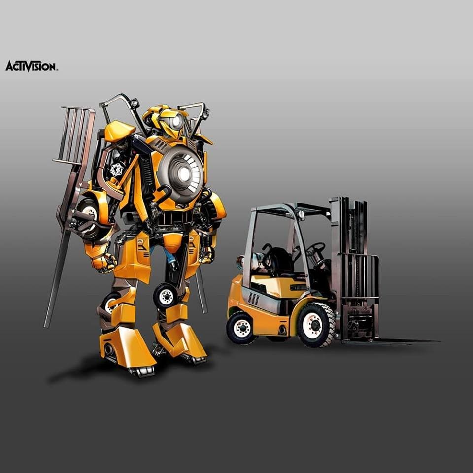 2007 Transformers: the Game concept art shown off by Ken Christiansen
