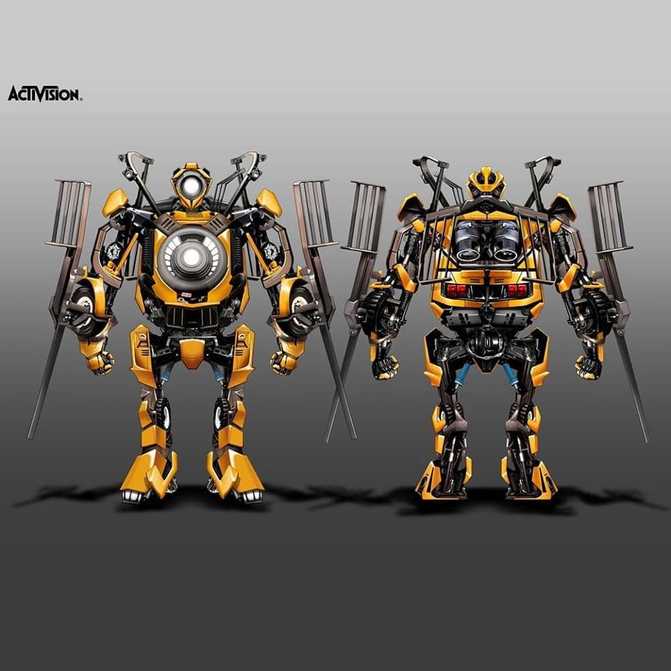 2007 Transformers: the Game concept art shown off by Ken Christiansen