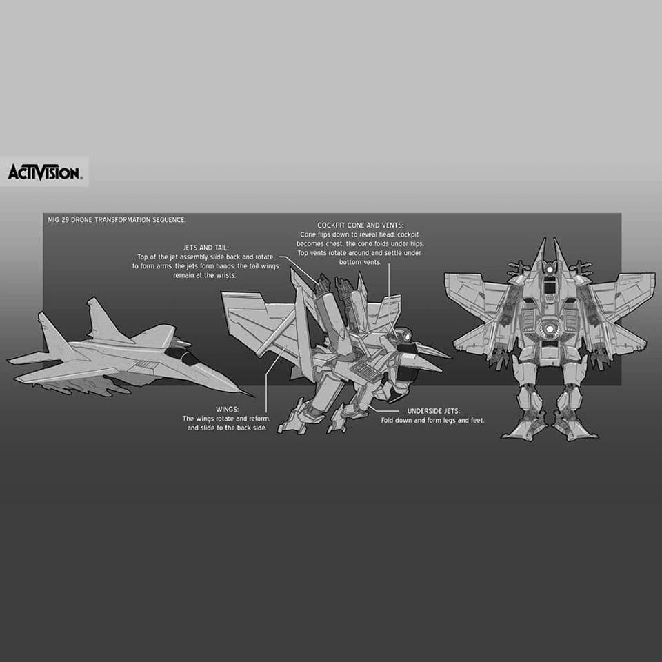 2007 Transformers: the Game concept art shown off by Ken Christiansen