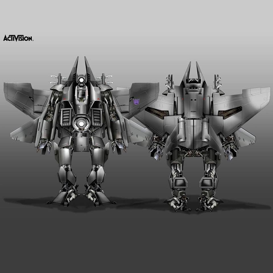 2007 Transformers: the Game concept art shown off by Ken Christiansen