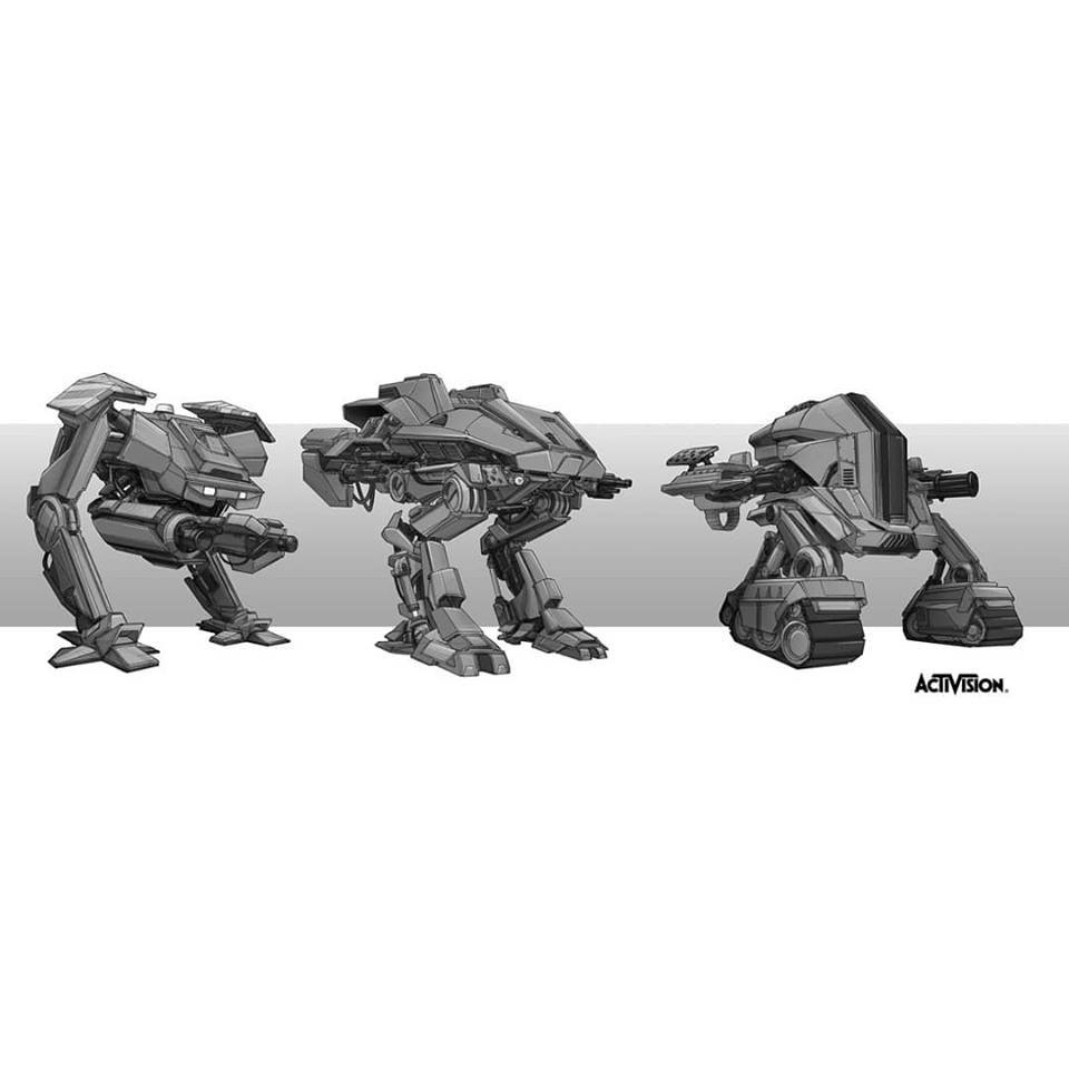 2007 Transformers: the Game concept art shown off by Ken Christiansen