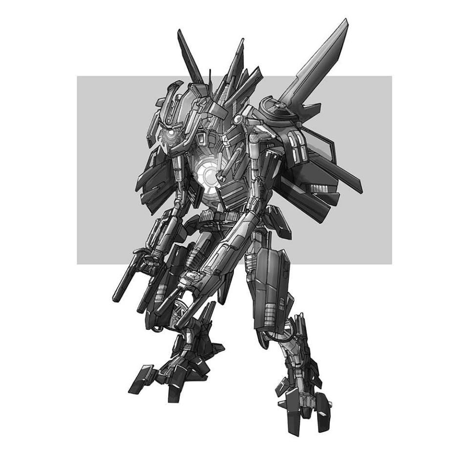 2007 Transformers: the Game concept art shown off by Ken Christiansen