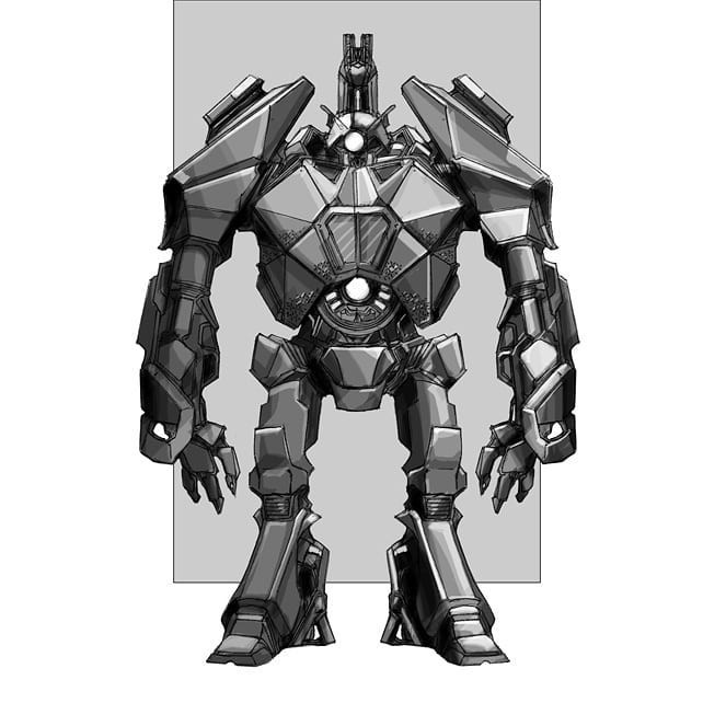 2007 Transformers: the Game concept art shown off by Ken Christiansen