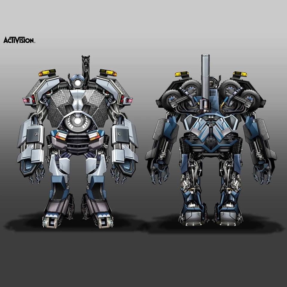 2007 Transformers: the Game concept art shown off by Ken Christiansen