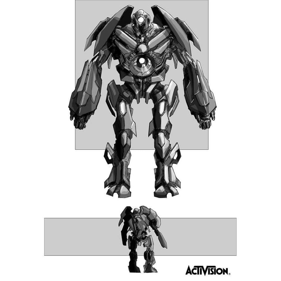 2007 Transformers: the Game concept art shown off by Ken Christiansen