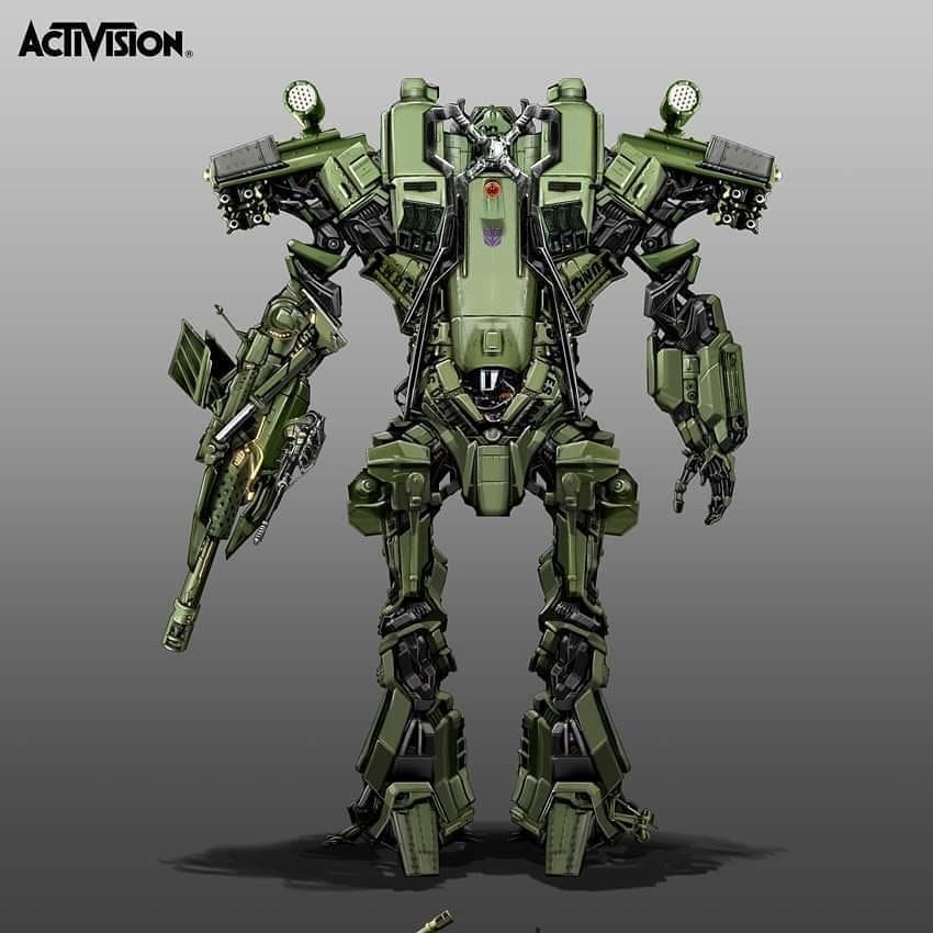 2007 Transformers: the Game concept art shown off by Ken Christiansen