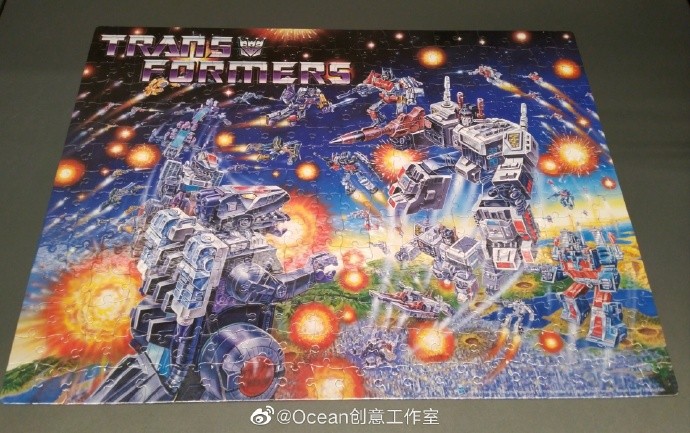 Transformers News: Transformers G1 Art Gets Puzzled