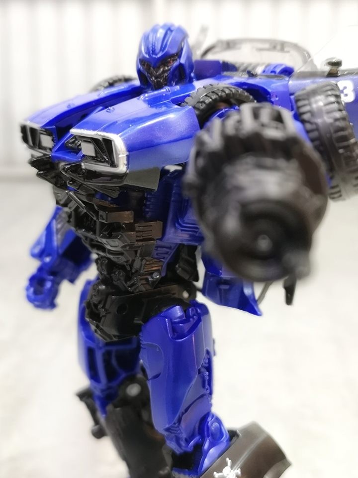 Transformers News: In Hand Images of Transformers Studio Series DOTM Optimus Prime And Car Mode Dropkick