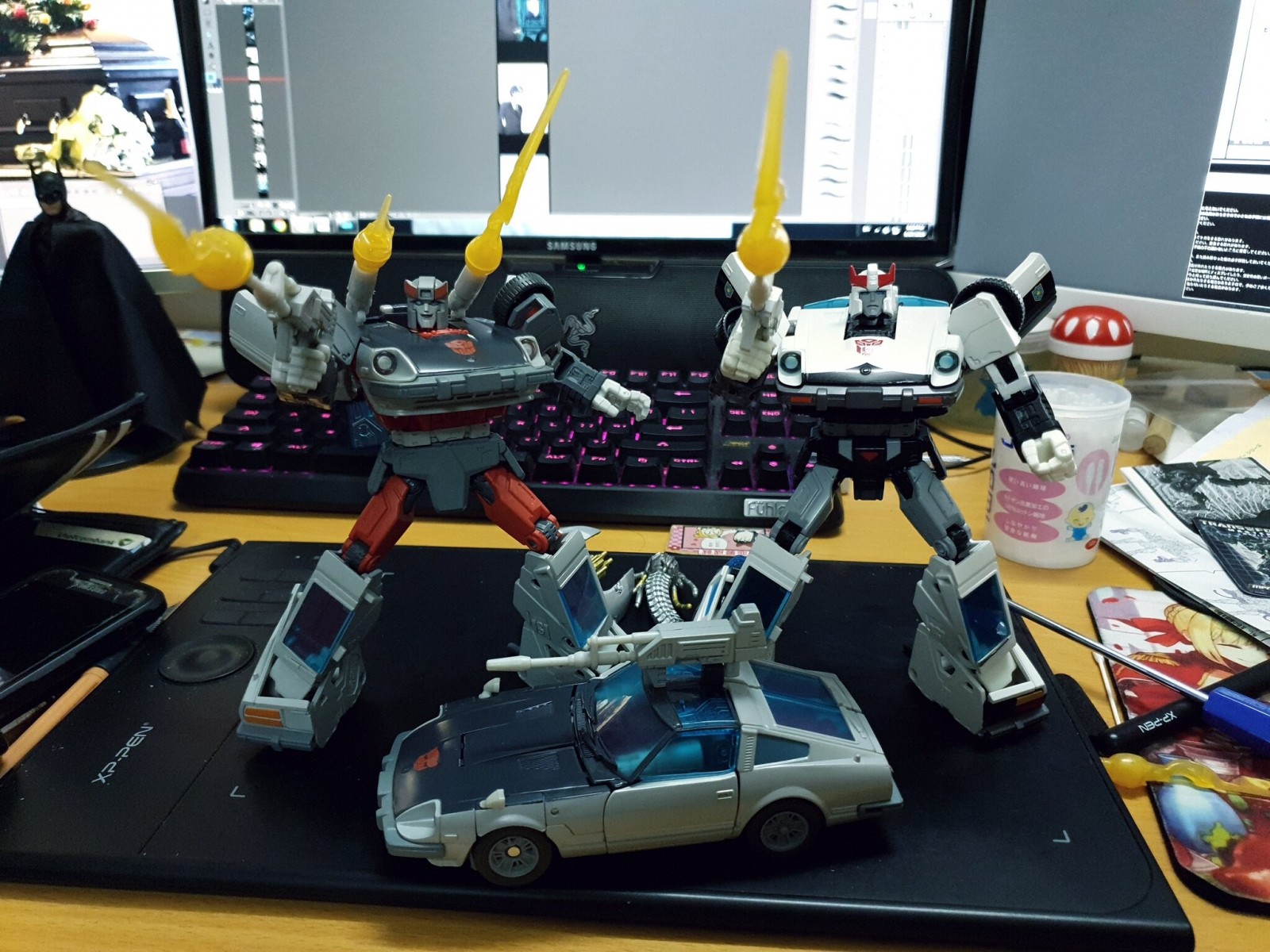 Transformers News: In-Hand Images of Masterpiece MP-18+ Anime Bluestreak Transformers News: In-Hand Images of Masterpiece MP-18+ Anime Bluestreak