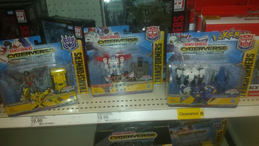 Transformers News: Transformers Cyberverse Battle Class Spark Armor Wave 1 Found At US Retail
