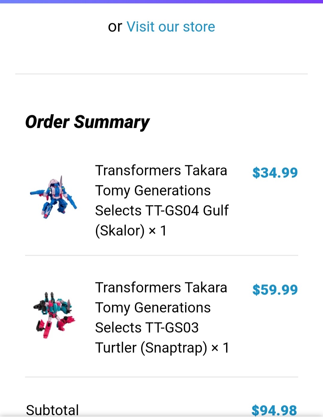 Transformers News: Transformers Generations Selects Turtler and Gulf Available on Hasbro Pulse