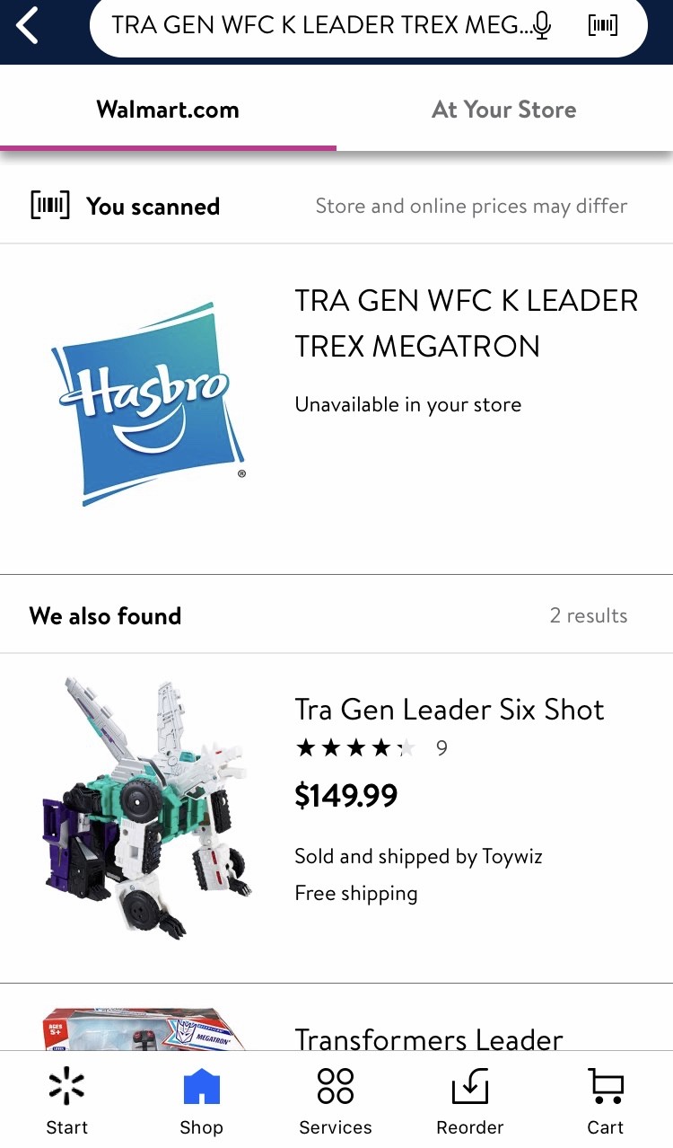 Transformers News: More Walmart Listings for Transformers War for Cybertron Kingdom Figures Including BW Megatron Transformers News: More Walmart Listings for Transformers War for Cybertron Kingdom Figures Including BW Megatron