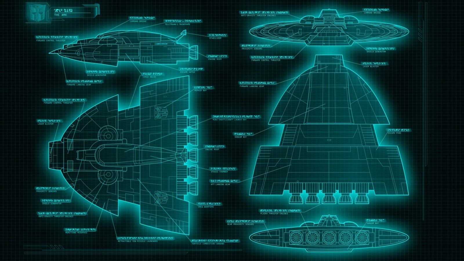 Transformers News: Blueprints for Transformers: War For Cybertron Ark Revealed Transformers News: Blueprints for Transformers: War For Cybertron Ark Revealed
