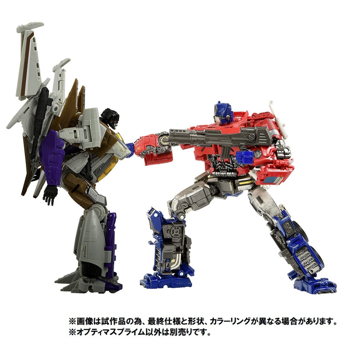 Transformers News: Premium Finish SS-02 Optimus Prime and WFC-02 Megatron Land on Takara Tomy Mall