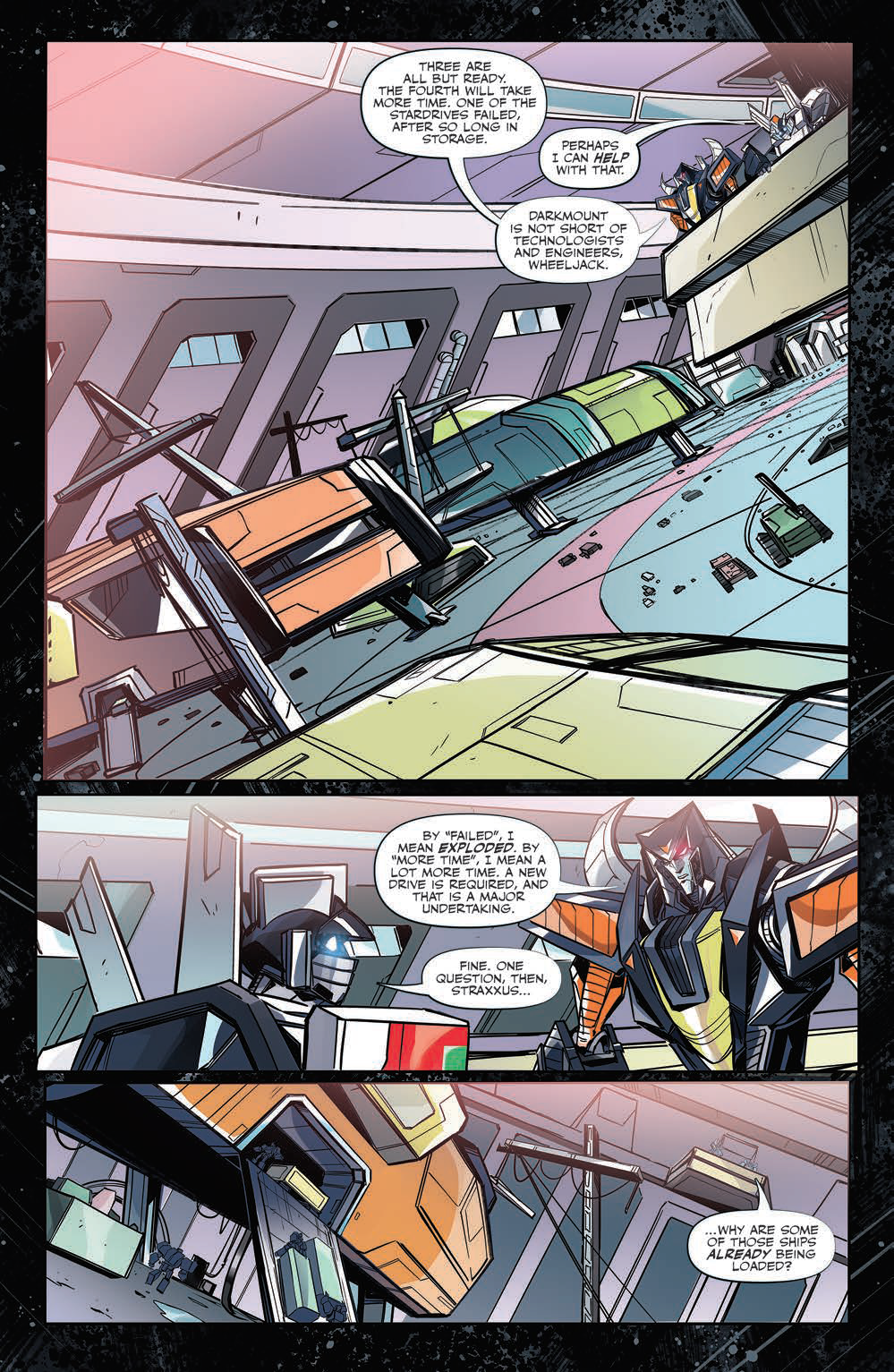 Transformers News: Five Page Preview of IDW Transformers: Escape #4