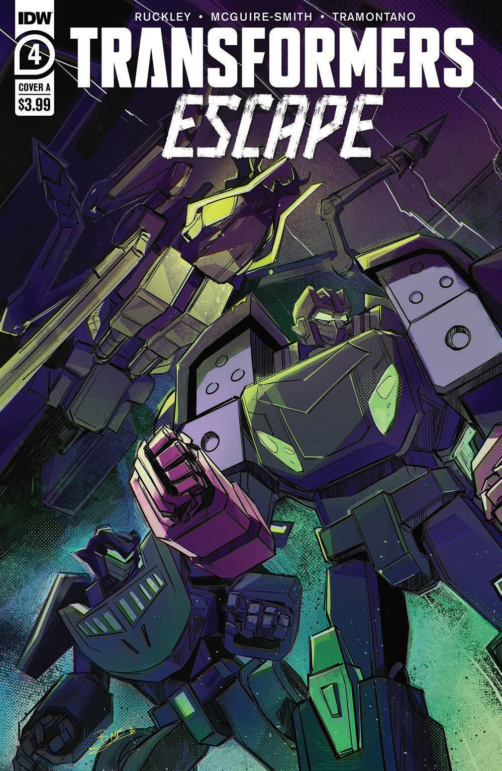 Transformers News: Five Page Preview of IDW Transformers: Escape #4