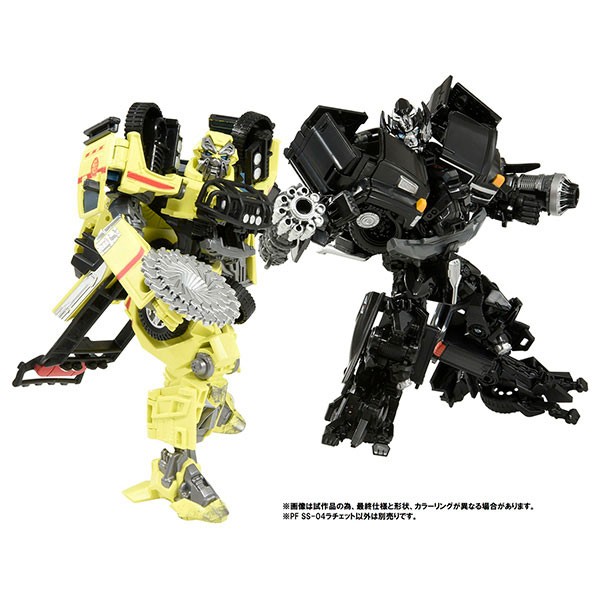 Transformers News: Premium Finish PF SS-04 Ratchet and PF WFC-04 Starscream Fully Revealed
