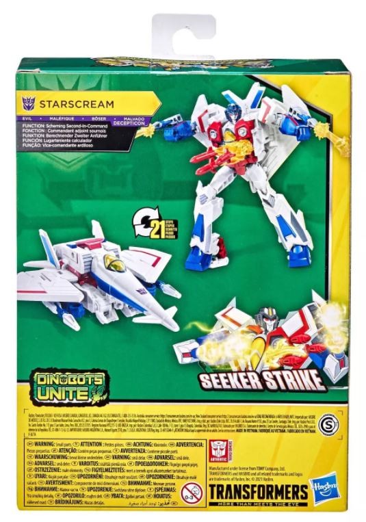 Transformers News: Cyberverse Deluxe Starscream, Arcee and Bumblebee Appear in New Packaging