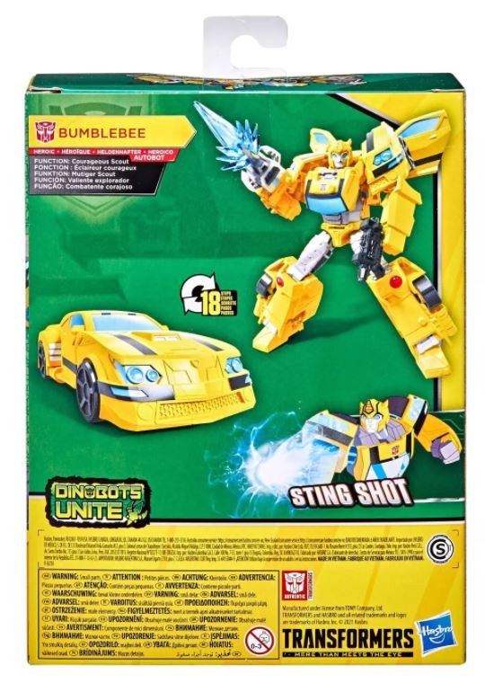 Transformers News: Cyberverse Deluxe Starscream, Arcee and Bumblebee Appear in New Packaging