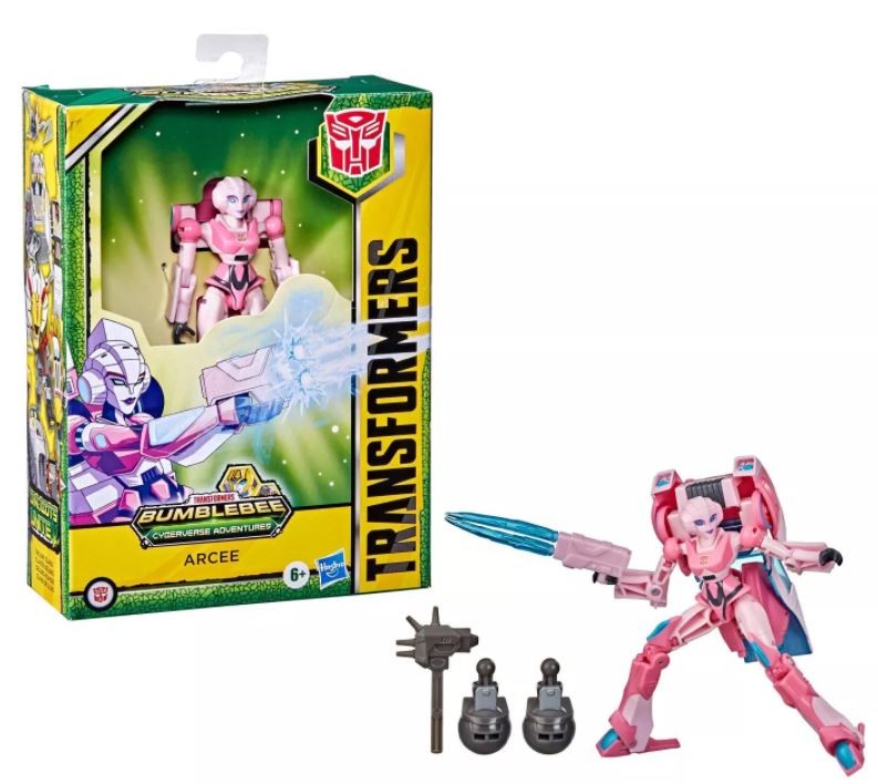 Transformers News: Cyberverse Deluxe Starscream, Arcee and Bumblebee Appear in New Packaging