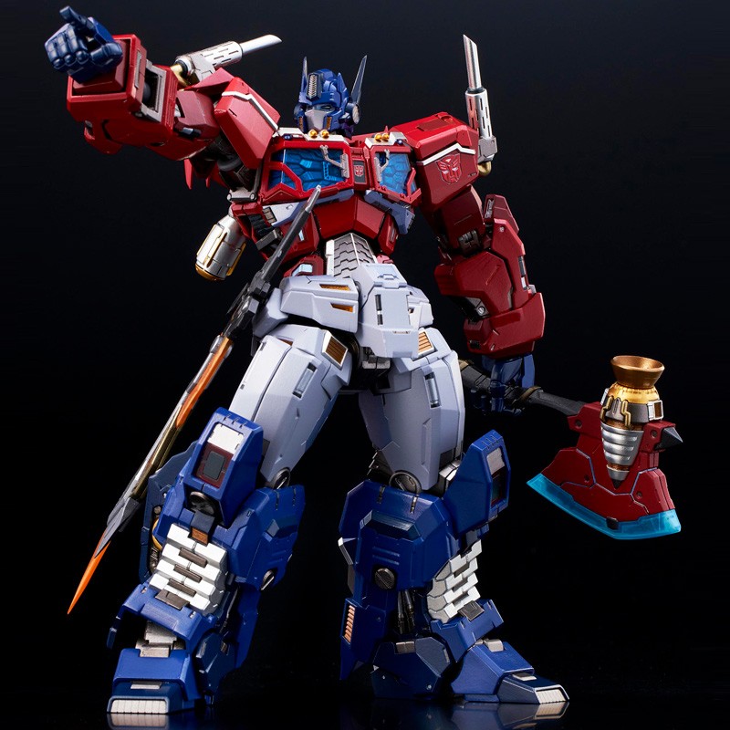 Transformers News: Flame Toys Gives Their IDW G1 Optimus Prime its own Jet Power Armor Upgrade Transformers News: Flame Toys Gives Their IDW G1 Optimus Prime its own Jet Power Armor Upgrade