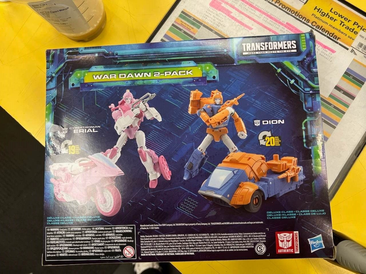 Transformers News: Legacy Evolution War Dawn Ariel & Dion 2-pack Sighted Transformers News: Legacy Evolution War Dawn Ariel & Dion 2-pack Sighted