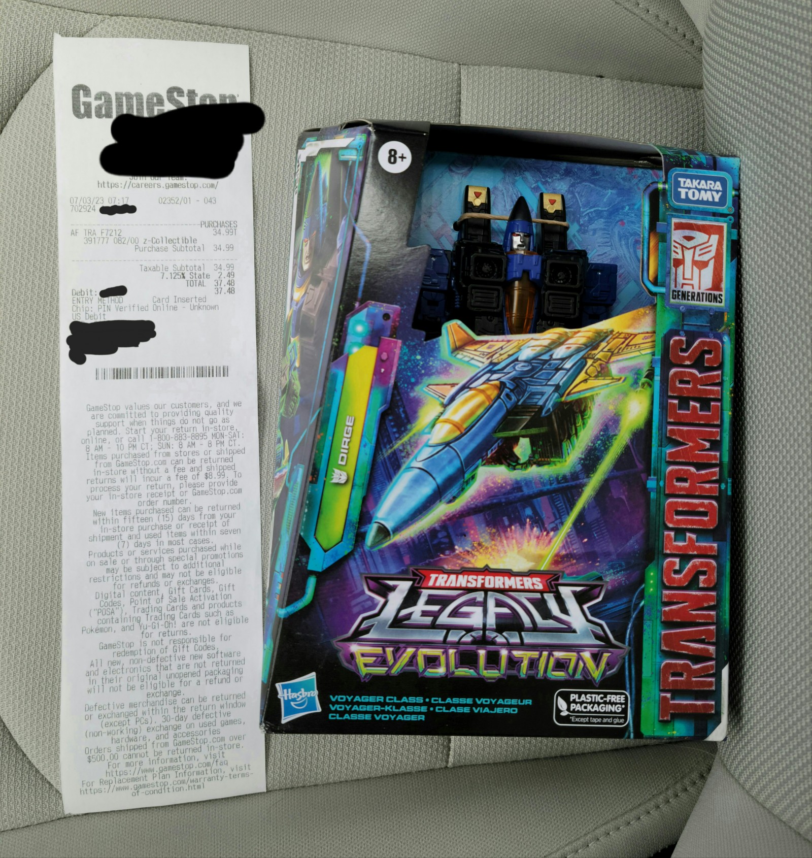 Transformers News: Legacy Evolution Dirge and Nemesis Leo Prime found at U.S. Retail