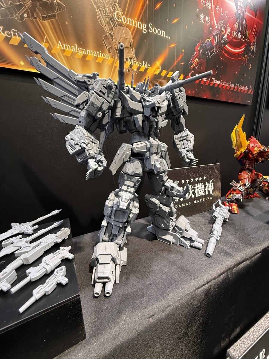 Transformers News: T-Spark Event Shows off Nucleon Quest Super Convoy, Macross7 Basara Prime, AM Predaking, ML Arcee