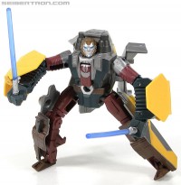 Transformers News: New Galleries: Star Wars Transformers Class I General Grievous, Obi-Wan Kenobi and Anakin Skywalker