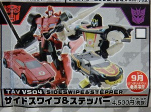 Transformers News: Takara Transformers TAV VS Stepper Deco Revealed