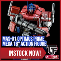 Transformers News: TFsource Weekend Update! MP-36 Megatron & MP-10 Instock, Legends, Baldigas, MAS-01 Prime & More!
