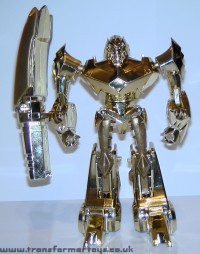 Transformers News: Toy Images of Lucky Draw Transformers Animated Megatron Gold Version