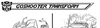 Transformers News: Ark Addendum:  Go Shooter's Transformation