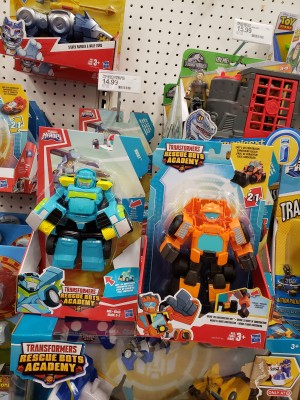Transformers News: Jumbo Sized Rescue Bots Academy Wedge and Hoist Spotted at US Retail