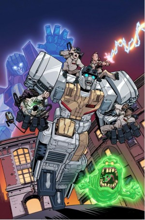 Transformers News: IDW Transformers x Ghostbusters Art by Nick Roche Revealed in Full