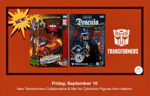 Transformers News: Dracula x Transformers Crossover Toy Revealed