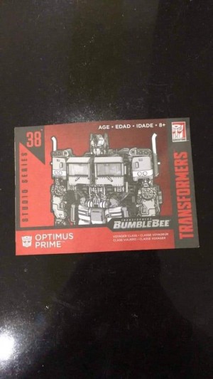 Transformers News: Rumour: Transformers Bumblebee Movie Optimus Prime Studio Series Toy Leaked