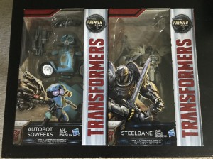 Transformers News: Transformers: The Last Knight Sqweeks and Steelbane Sighted at US Retail