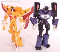 Transformers News: New Toy Galleries: Animated Sunstorm and Purple Shockwave