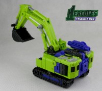 Transformers News: New Images of TFC Toys Exgraver (Hand Does Integrate in Alt Mode)